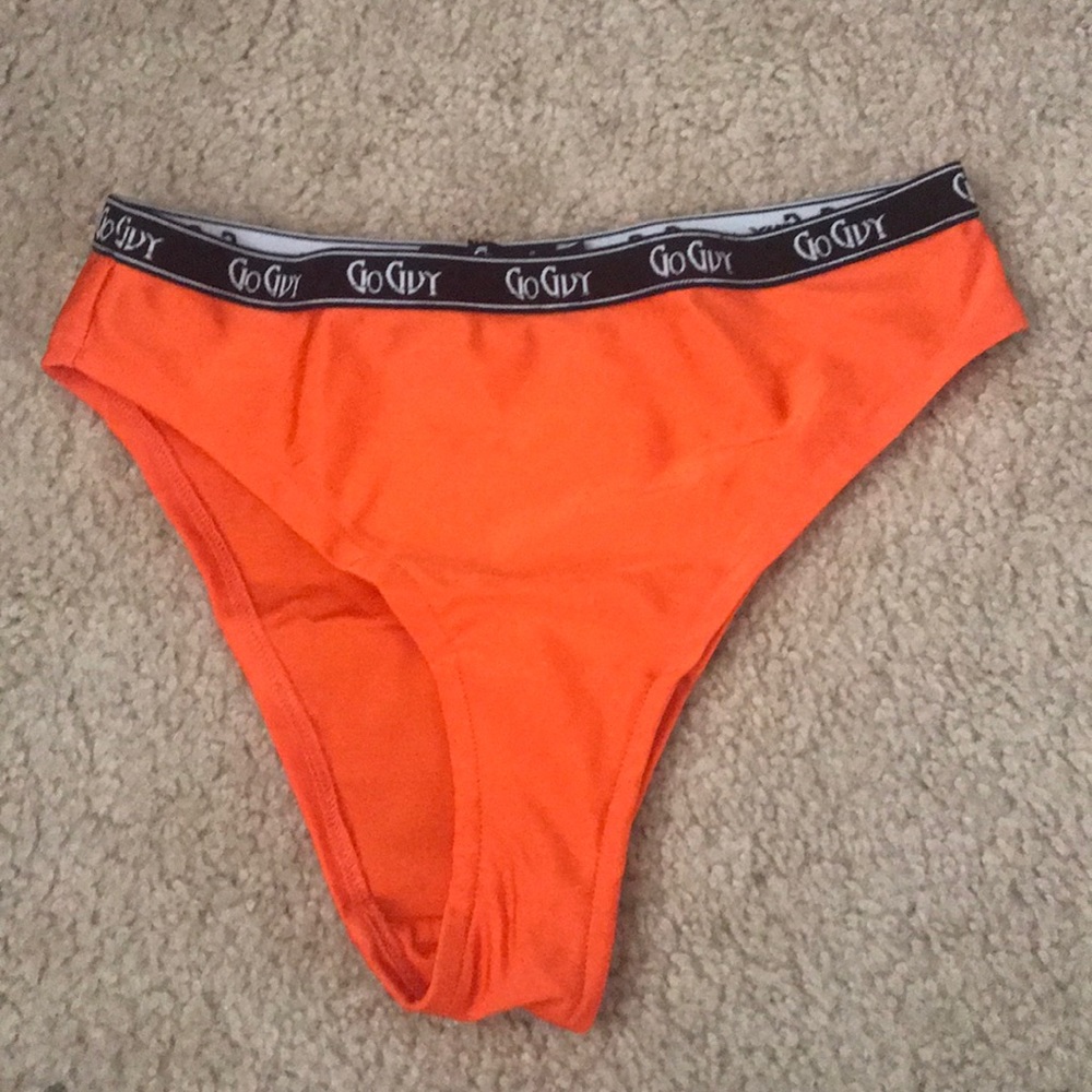 Go Guy Orange Rave Bottoms